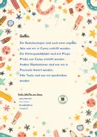 Vorschau - Mal- und Bastelvorlagen - Dino - prickelnder Ufo Schulstart - Seite 1