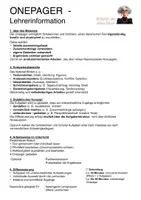 Vorschau - Arbeitsblätter - Literatur-Onepager: kreativ & differenziert - wachsendes Paket - Seite 2