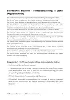 Vorschau - Stundenentwürfe - Materialpaket "Schreiben einer Fantasieerzählung/Fantasiegeschichte; Jgst. 4-6" (10 Doppelstunden) - Seite 1