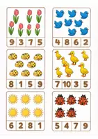 anteprima - Materiale di supporto/inclusione - CARD IMPARO I NUMERI PER INFANZIA E SOSTEGNO - Pagina 1