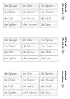 Vorschau - Arbeitsblätter - Wörter mit st und sp (Rechtschreibstrategien) - Seite 3
