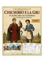 anteprima - Materiale di supporto/inclusione - CHICHIBIO E LA GRU - LETTERATURA CON FLASHCARD - Pagina di copertina
