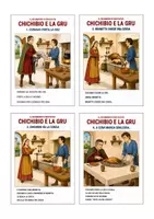 anteprima - Materiale di supporto/inclusione - CHICHIBIO E LA GRU - LETTERATURA CON FLASHCARD - Pagina 2