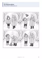 Vorschau - Arbeitsblätter - Winter – 5 Bildergeschichten Klasse 3–4 | Schreiben mit Hilfen & Lösungen - Seite 3