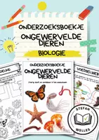 Voorbeeld - Onderzoeksboekje - Ongewervelde dieren - Biologie - Voorblad