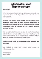 Voorbeeld - Onderzoeksboekje - Ongewervelde dieren - Biologie - Pagina 1