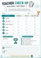 Vorschau - Lehrpläne/Lehrermaterial - English Check-Up – Bewertungsbögen Englisch | Lernstand Schüler & Klasse - Deckblatt