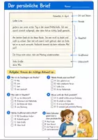 Vorschau - Arbeitsblätter - Briefe schreiben Klasse 5 -6 Persönliche und sachliche Briefe - Seite 3