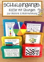 Vorschau - Anderer Materialtyp - Schuleingangskoffer - 6 Lernboxen für die Schuleingangsphase - Deckblatt