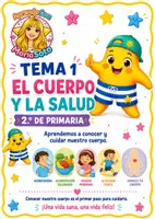 Vista previa - Unidades / Secuencias / Situaciones de Aprendizaje - El cuerpo y la salud · 2.º de Primaria Cuaderno completo + Yo tengo + material docente - Portada