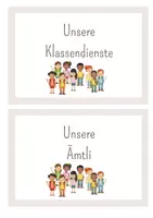 Vorschau - Poster - Klassendienste / Ämtli - Seite 1