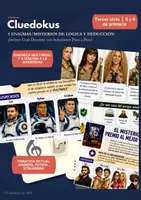 Vista previa - Unidades / Secuencias / Situaciones de Aprendizaje - PACK 15 fichas Misterio CON SOLUCIONES! CLUEDOKU/MURDOKU(Todos los ciclos 1º-6º)Lógica, Deducción - página 1