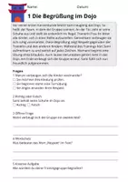 Vorschau - Stundenentwürfe - Lesetraining Kampfsport | Leseverständnis Klasse 3 - Seite 3