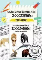 Voorbeeld - Onderzoeksboekje - Zoogdieren - Biologie - Voorblad