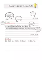 Vorschau - Merkblätter - Hefteintrag - Deutsch & Mathe - Seite 1