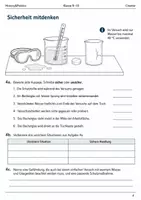 Vorschau - Arbeitsblätter - Basisscreening Chemie Experimente Klasse 9–10 - Seite 3