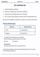 Vorschau - Arbeitsblätter - Chemische Modelle Basisscreening Chemie Klasse 9–10 - Seite 1