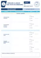 Aperçu - Affichage - 🌟 Carnet de Réussite Maternelle (Cycle 1 - PS / MS / GS) | Conforme aux Programmes Officiels 🌟 - Page 2