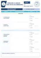 Aperçu - Affichage - 🌟 Carnet de Réussite Maternelle (Cycle 1 - PS / MS / GS) | Conforme aux Programmes Officiels 🌟 - Page 3
