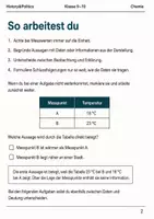Vorschau - Arbeitsblätter - Umweltchemie Basisscreening Chemie Klasse 9–10 - Seite 1