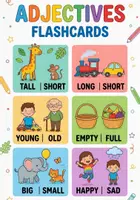anteprima - Audio - Flashcards di inglese AGGETTIVI/ADJECTIVES - Pagina di copertina