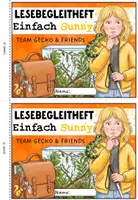 Vorschau - Arbeitsblätter - Einfach Sunny - Team Gecko & Friends | Lesebegleitheft Klasse 2-4 - Seite 3