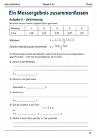 Vorschau - Arbeitsblätter - Messdaten & Unsicherheiten Basisscreening Klasse 9–10 - Seite 3