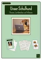 Vorschau - Arbeitsblätter - Einführung eines Schulhundes 🐶🏫 - Deckblatt
