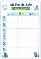 Vista previa - Para docentes: organización, planificación y formación - Raumplan Vorlage Fachraumwechsel – Planungsvorlage – Lehrermaterial - Portada