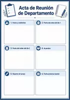 Vista previa - Para docentes: organización, planificación y formación - Sitzungsprotokoll Fachschaft – Vorlage – Lehrermaterial - Portada