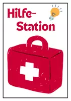 Vorschau - Poster - Poster/Karte einer Hilfestation - Deckblatt