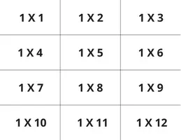 Προεπισκόπηση - Flashcards - Παιχνίδι Προπαίδειας 0–12 - Σελίδα 3