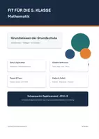 Vorschau - Arbeitsblätter - Fit für die 5 Klasse Mathematik (Wiedeholung der 4 Klasse) - Seite 1