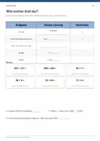 Vorschau - Arbeitsblätter - Fit für die 5 Klasse Mathematik (Wiedeholung der 4 Klasse) - Seite 3