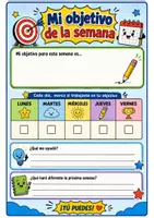 Vista previa - Decoración del aula - Objetivo de la semana – Ficha de rutina – Tutoría - Portada