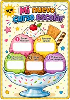 Vista previa - Decoración del aula - Nuevo curso escolar – Hoja de bienvenida – Tutoría - Portada