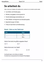 Vorschau - Arbeitsblätter - Physik Gesamtcheck Basisscreening Klasse 9–10 - Seite 1
