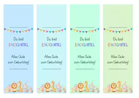 Vorschau - Mal- und Bastelvorlagen - Stiftehalter als Geburtstagsgeschenk - Seite 3