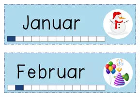 Vorschau - Präsentationen/Tafelbilder - Tafelkalender für die Klasse - Seite 2