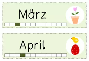 Vorschau - Präsentationen/Tafelbilder - Tafelkalender für die Klasse - Seite 3
