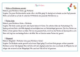 Vorschau - Spiele - Das stumme H - Dehnungs-h - Klasse 3-4 - Wortkarten + Spiele - Seite 2