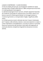 anteprima - Esercizi - Leggo e Comprendo sin dai primi giorni. Classe Seconda - Pagina 1