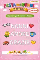 anteprima - Esercizi - FESTA DEI NONNI CLASSE PRIMA - Pagina 2