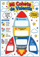 Vista previa - Decoración del aula - Cohete de Valentía – Manualidad recortable – Educación Emocional - Portada