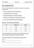 Vorschau - Arbeitsblätter - Raumplanung Basisscreening Klasse 9–10 - Seite 1