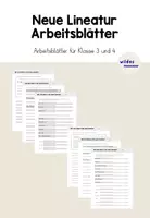 Vorschau - Arbeitsblätter - Neue Lineatur (Klasse 3 und 4) - Materialpaket - Seite 1