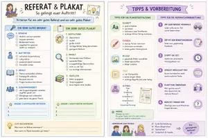 Vorschau - Arbeitsblätter - Referate halten: Kriterien, Poster, Checkliste und Feedback-Bogen - Deckblatt