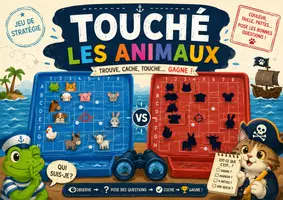 Vista previa - Unidades / Secuencias / Situaciones de Aprendizaje - TOUCHÉ LES ANIMAUX - Portada