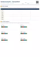 Vorschau - Arbeitsblätter - Stellenwerttafel (Addieren & Subtrahieren nach Montessori) - Deckblatt