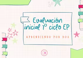 Vista previa - Evaluación - Evaluación inicial 1º Ciclo de E.Primaria - Portada